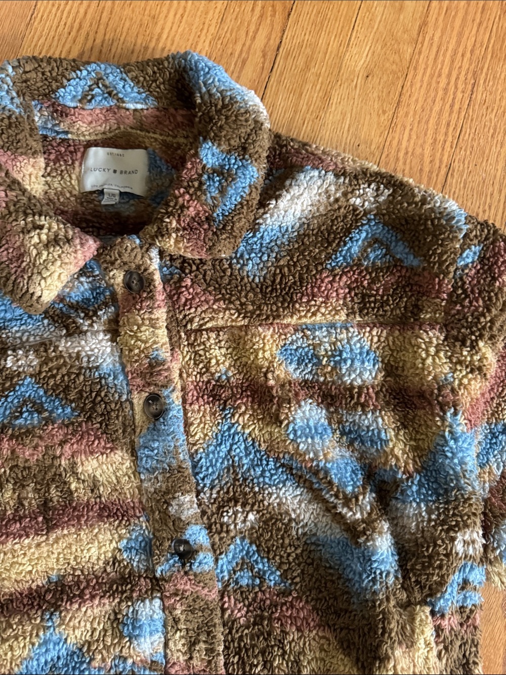 Lucky Aztec Sherpa jacket